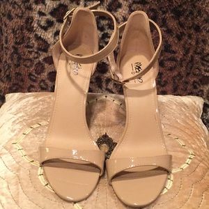 Mossimo, tan high heels, New, 7.5
